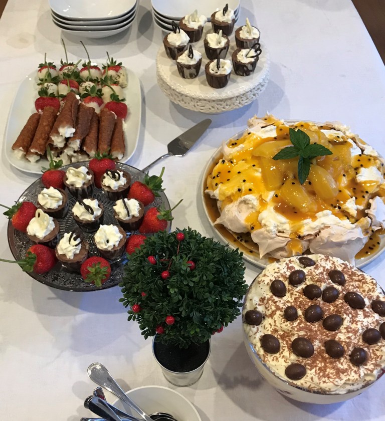 Christmas Dessert Buffet