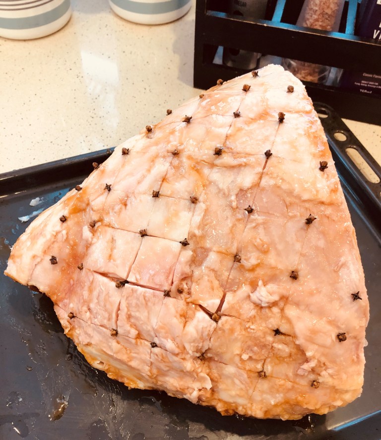 Christmas Ham Pre Glaze